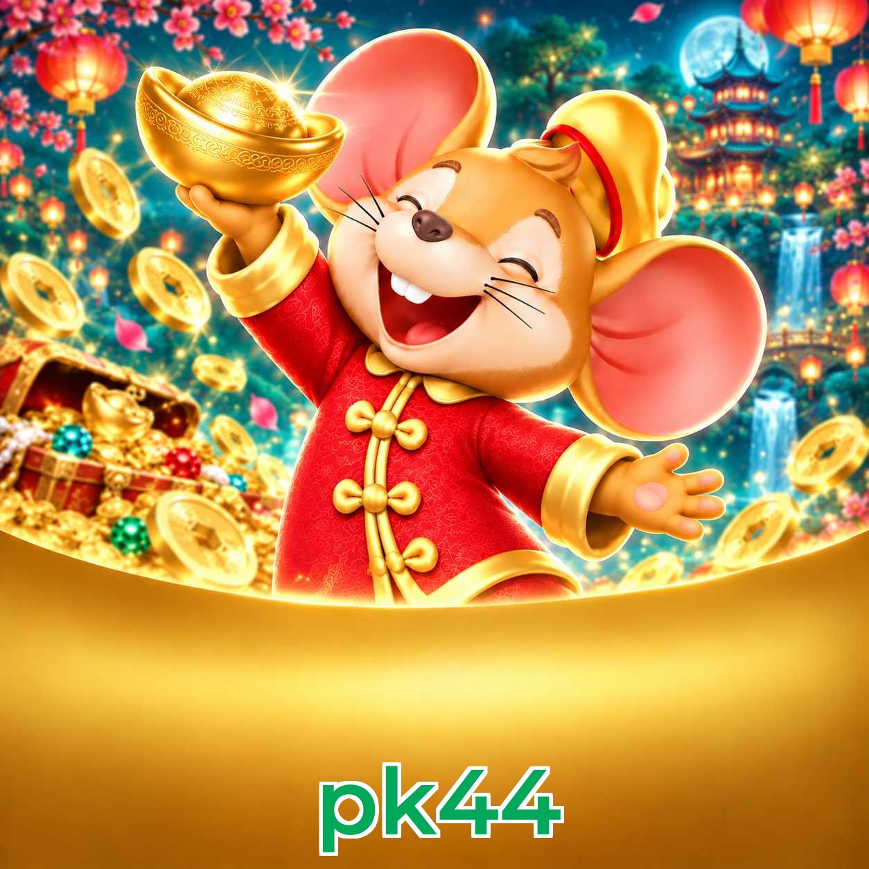 Comparação Fortune Tiger Ox e Rabbit na pk44